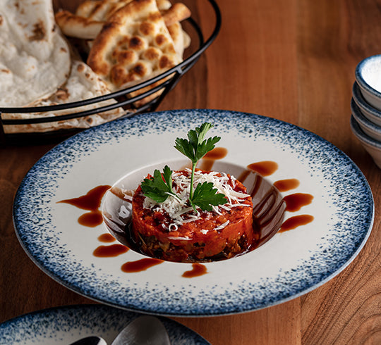 الباذنجان بالصلصة